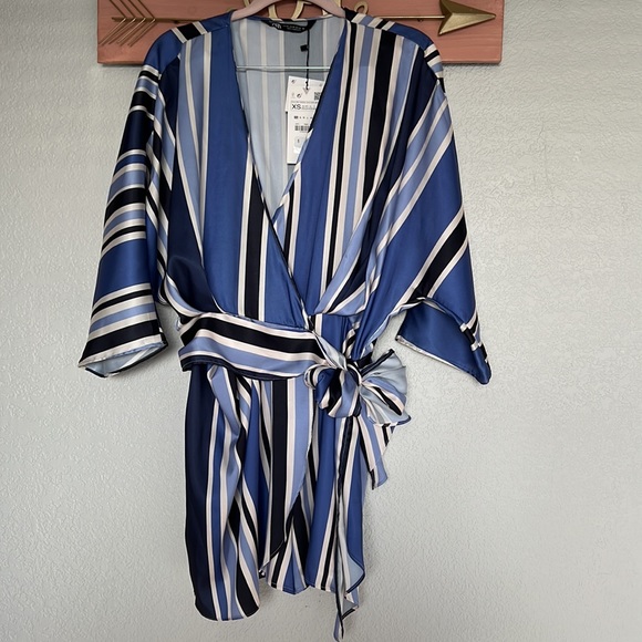 Zara stripped romper size XS - Picture 7 of 16